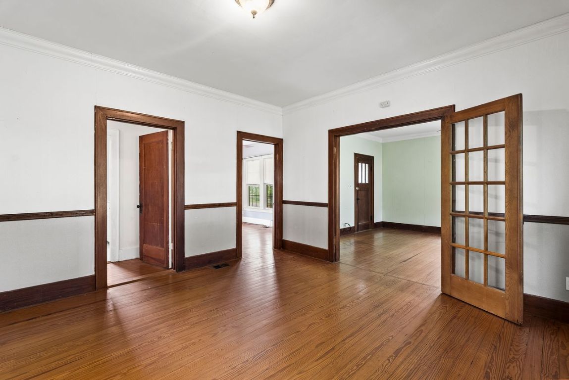 Empty room, Interior, Wood Texture Flooring