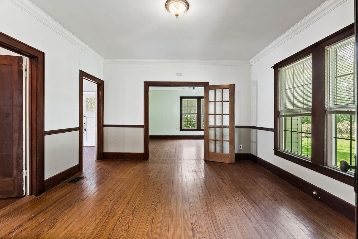 Empty room, Interior, Wood Texture Flooring