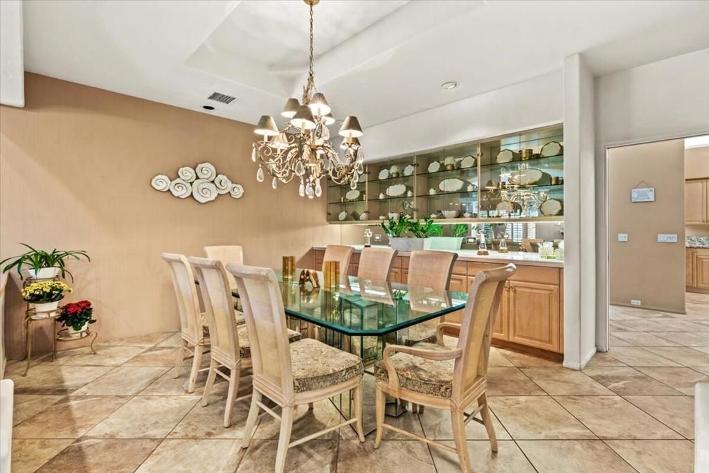 Chandelier, Dining room, Interior, Recessed Lighting