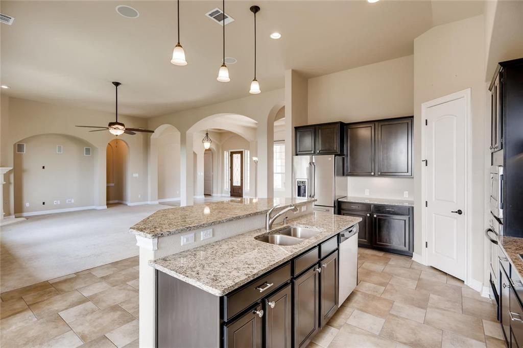 Interior, Kitchen, Pendant Lights, Recessed Lighting