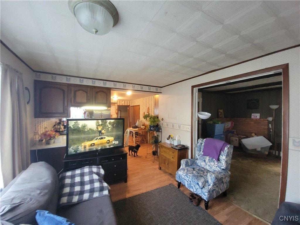 Interior, Kitchen, Living room, Wood Texture Flooring