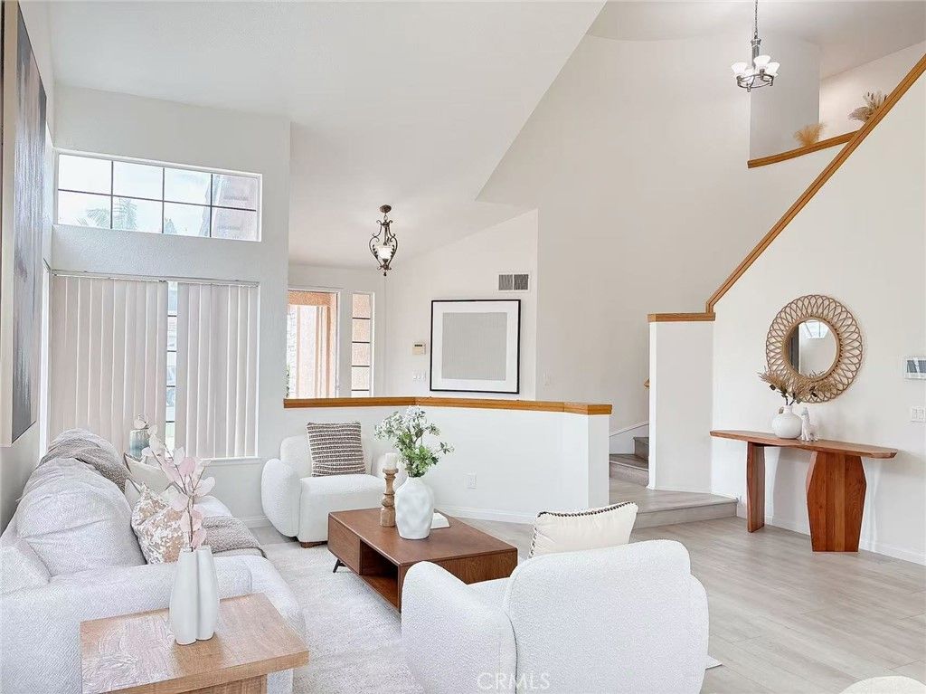 Interior, Living room, Pendant Lights, Wood Texture Flooring
