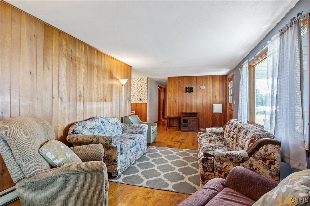 Interior, Living room, Wood Texture Flooring, Wooden Walls