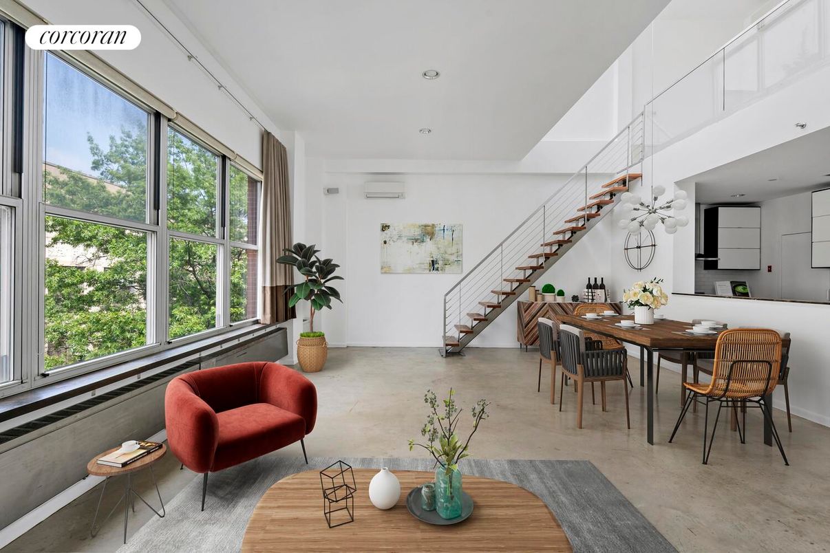 Dining room, Interior, Recessed Lighting