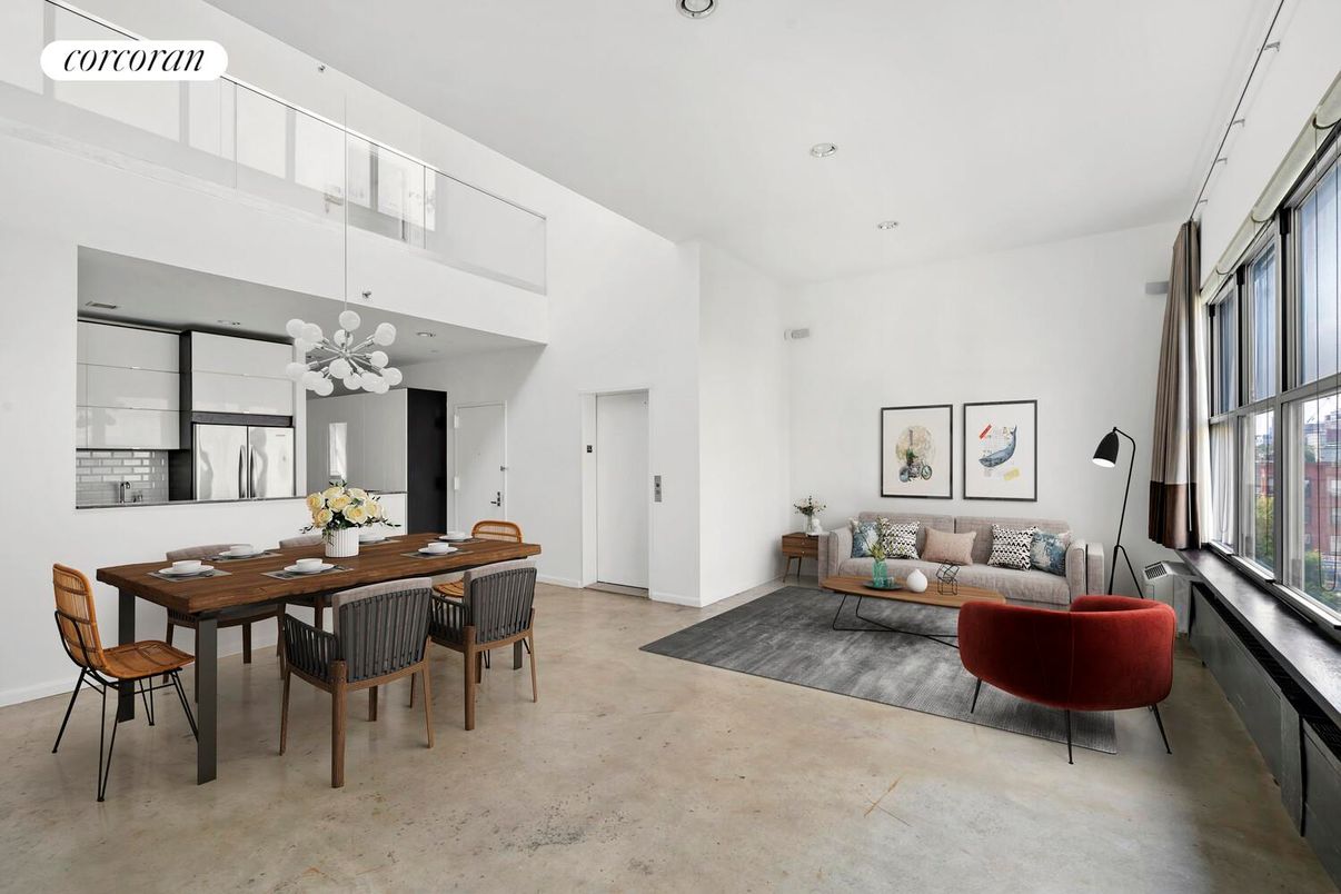 Dining room, Interior, Living room, Recessed Lighting