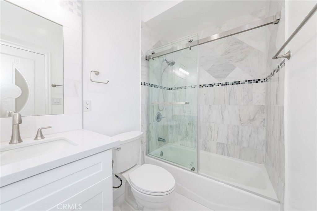 Bathroom, Glass Shower, Interior, Marble Walls