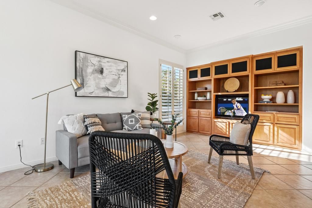 Home Office, Interior, Living room, Recessed Lighting