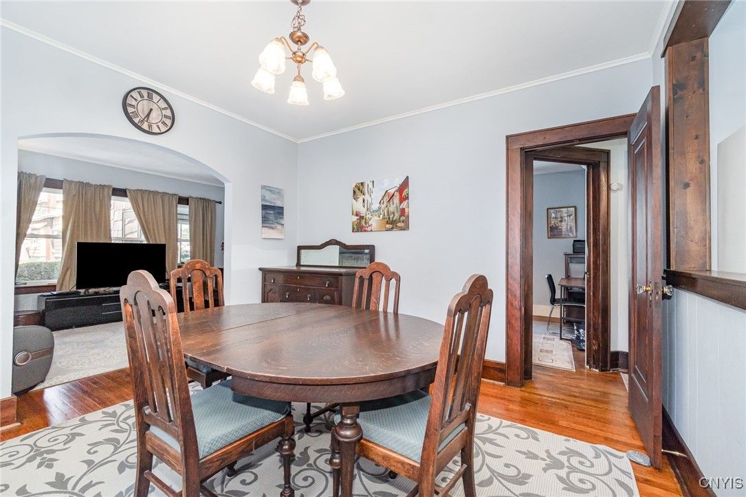 Dining room, Interior, Wood Texture Flooring