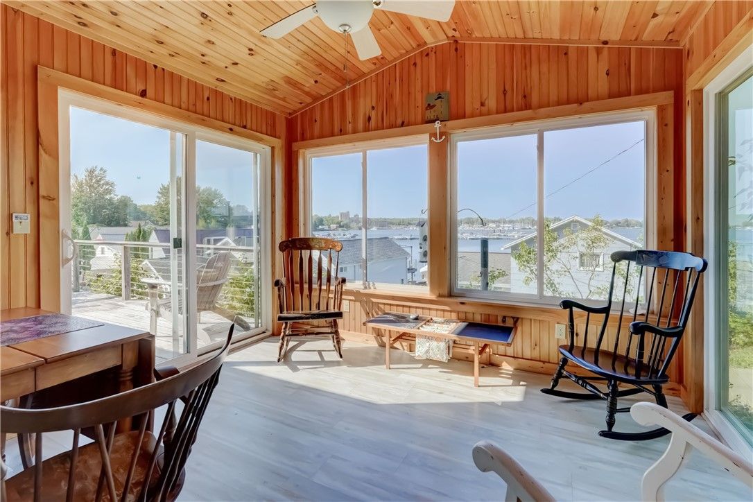 Interior, Sun Room, Water, Wooden Ceilings, Wood Texture Flooring, Wooden Walls