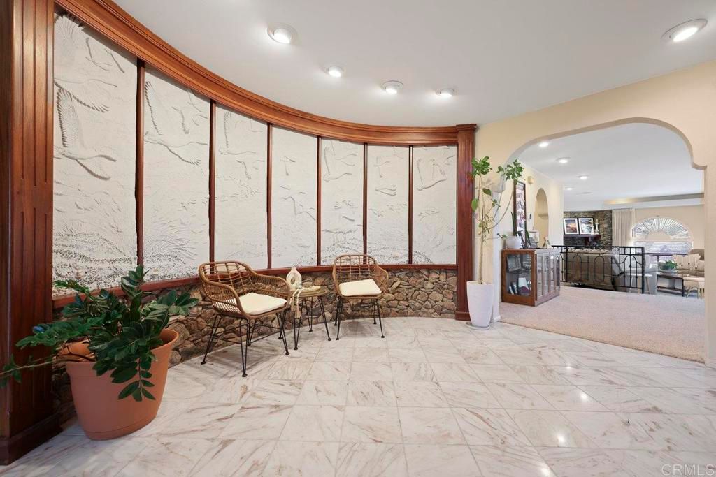 Interior, Marble, Recessed Lighting