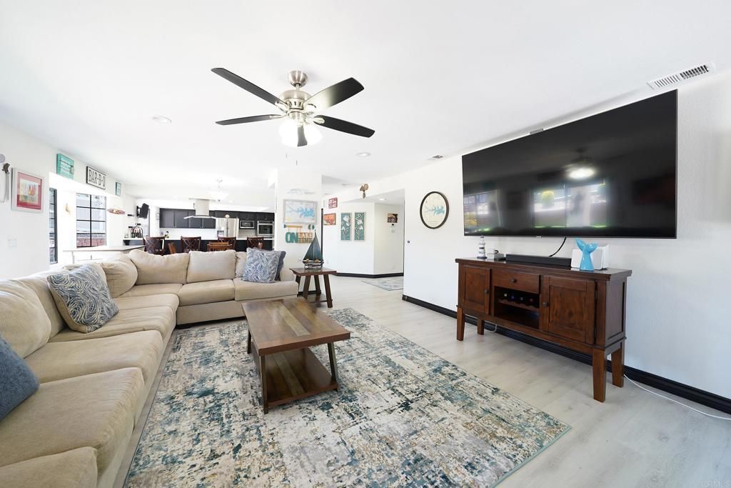 Interior, Kitchen, Living room, Wood Texture Flooring