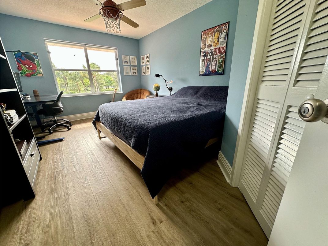 Bedroom, Home Office, Interior, Wood Texture Flooring