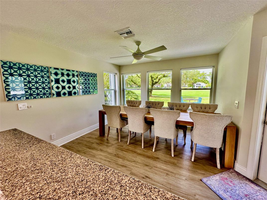 Dining room, Interior, Wood Texture Flooring