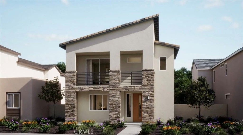 Exterior, Facade, Brick Facade, Spanish Mediterranean
