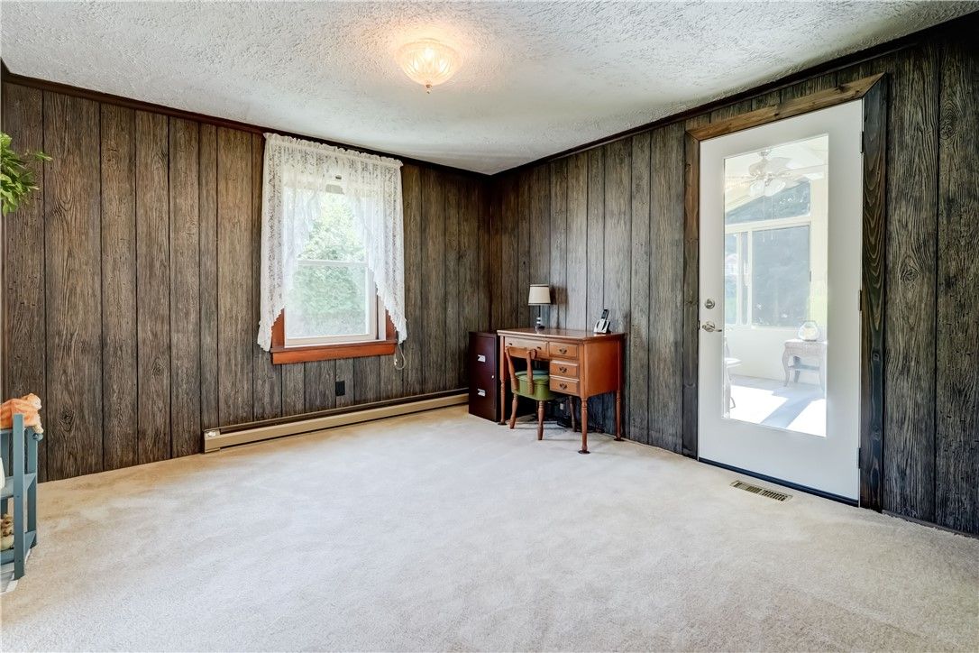 Home Office, Interior, Wooden Walls