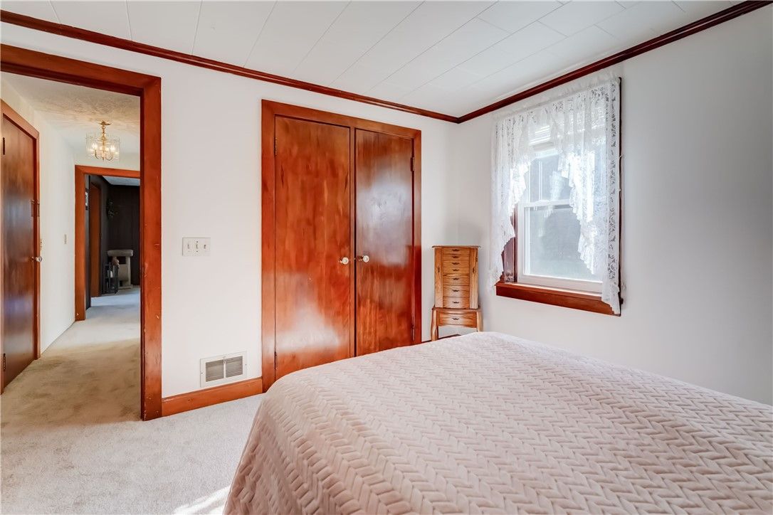 Bedroom, Chandelier, Interior