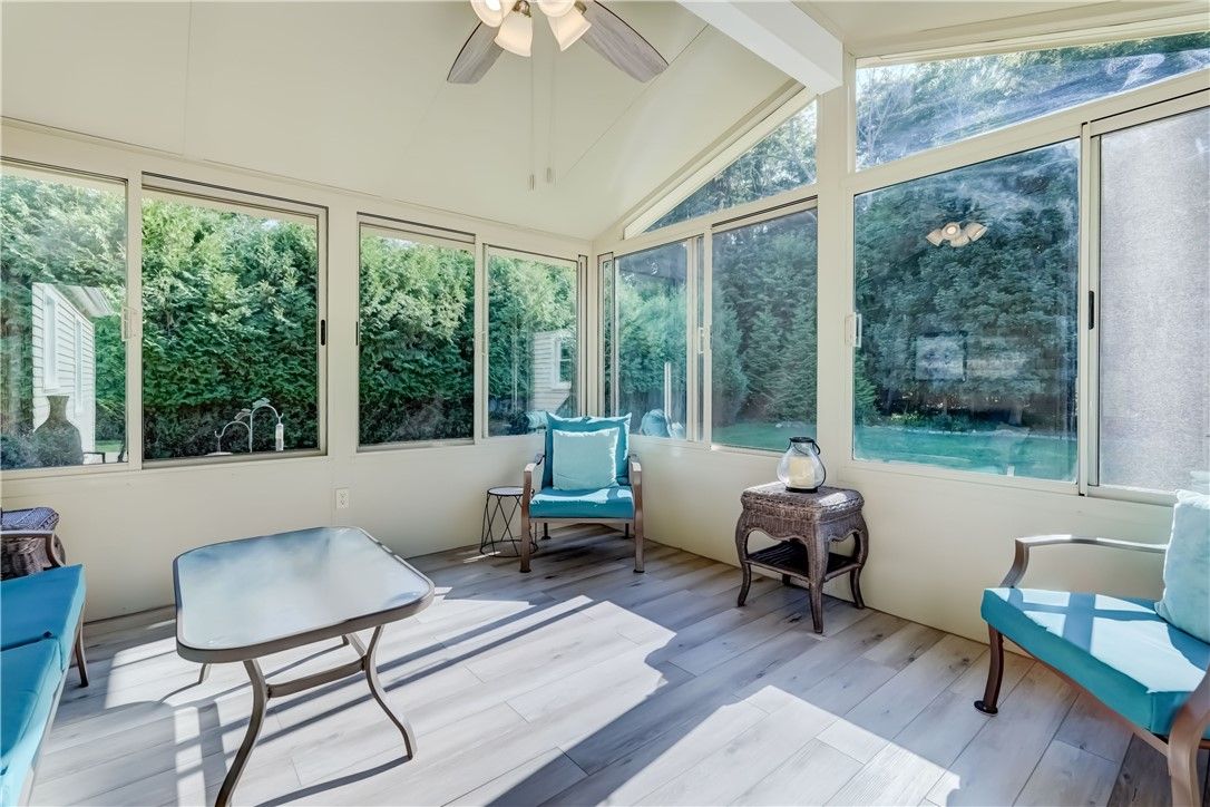 Interior, Sun Room, Wood Texture Flooring