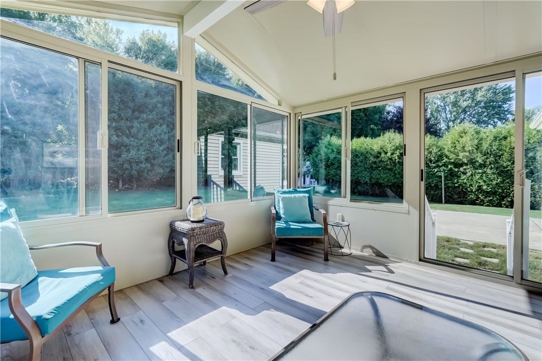 Interior, Sun Room, Wood Texture Flooring