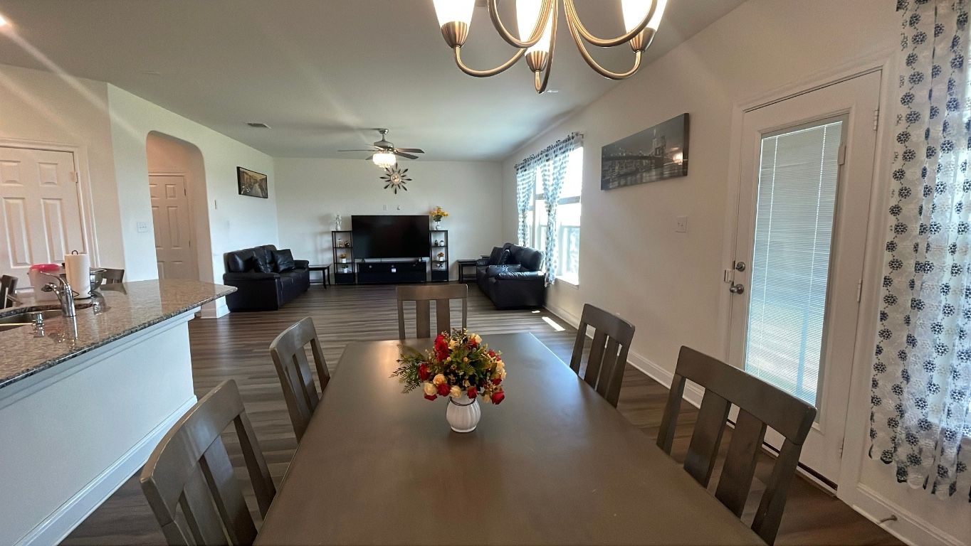 Dining room, Interior, Living room, Wood Texture Flooring