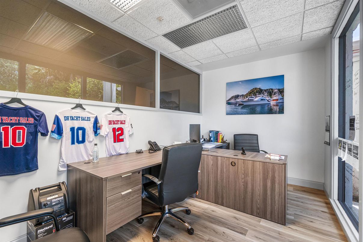 Home Office, Interior, Wood Texture Flooring