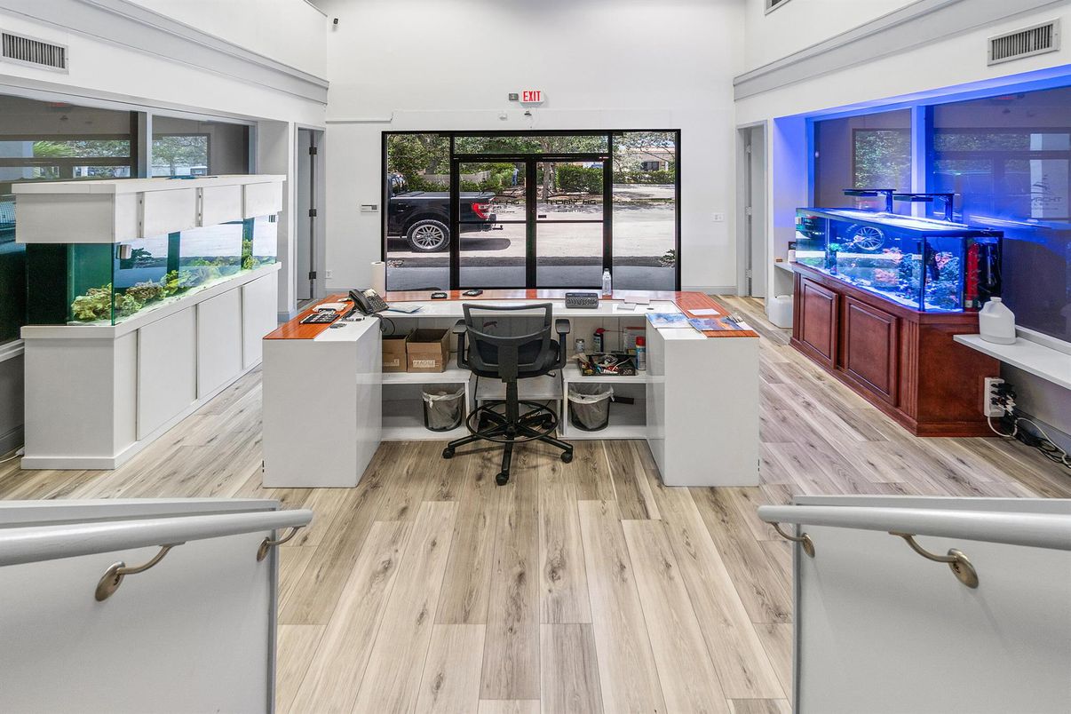 Home Office, Interior, Wood Texture Flooring