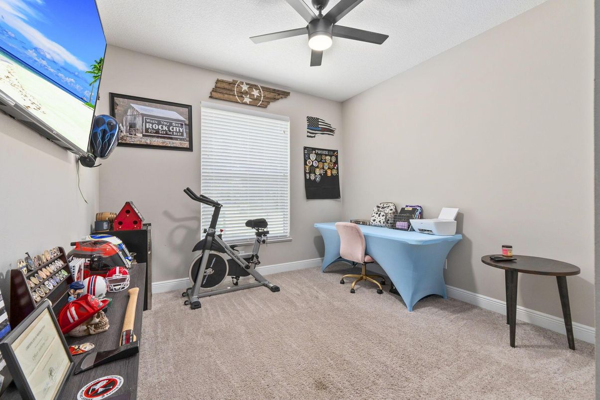 Fitness Equipment, Home Office, Interior