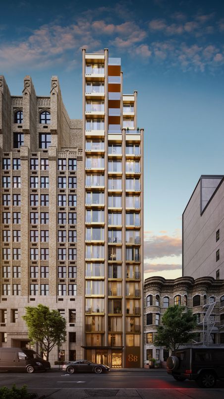 Exterior, Facade, Highrise
