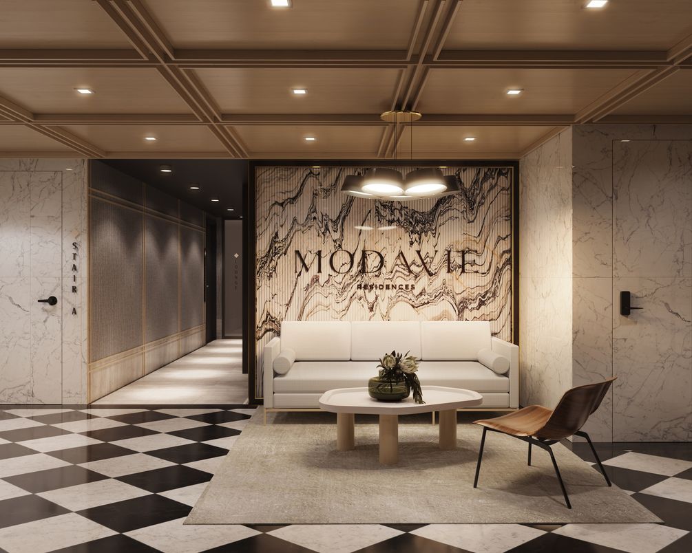 Interior, Marble Walls, Pendant Lights, Recessed Lighting