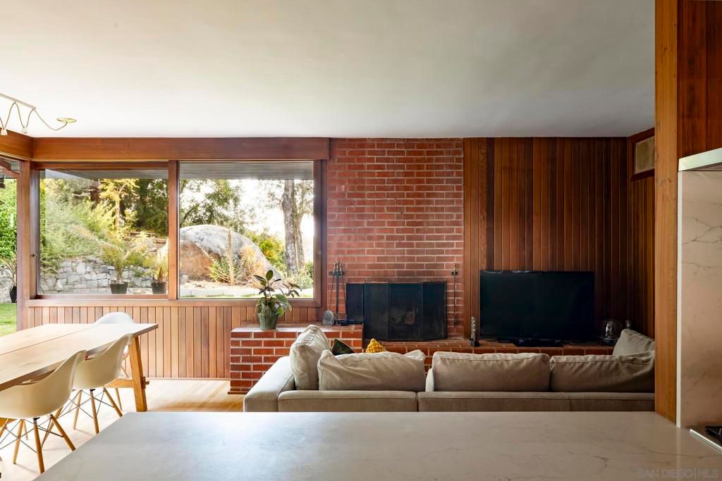 Fireplace, Interior, Living room, Marble, Stone Walls