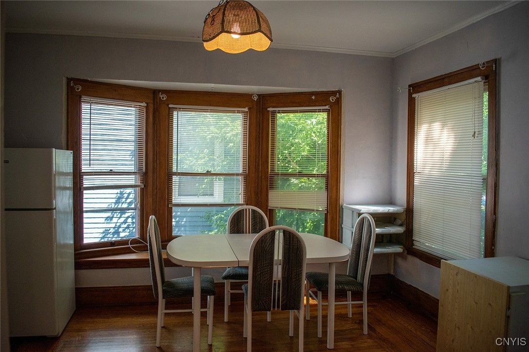 Dining room, Interior, Wood Texture Flooring