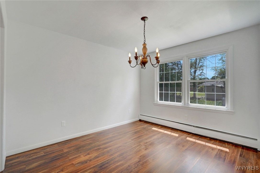 Chandelier, Empty room, Interior, Wood Texture Flooring