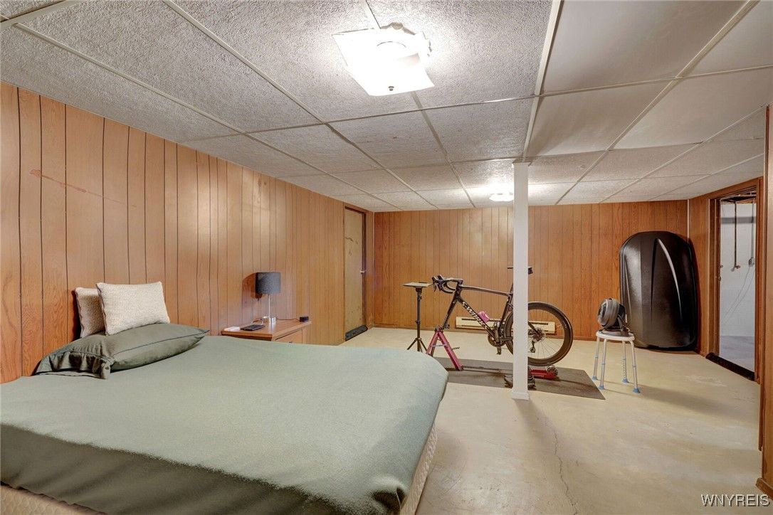 Bedroom, Interior, Wooden Walls