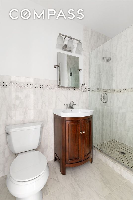 Bathroom, Glass Shower, Interior, Marble, Marble Walls
