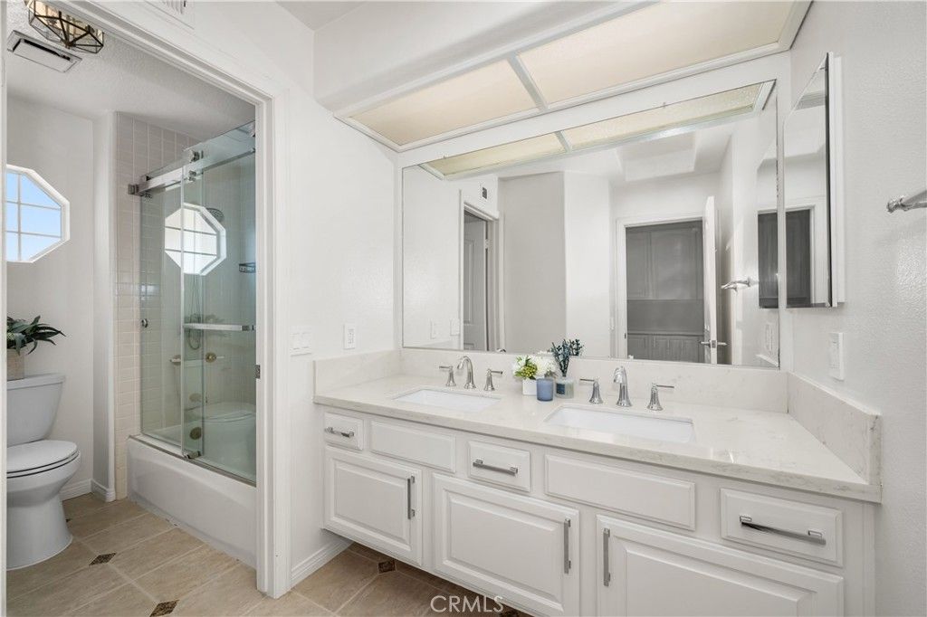 Bathroom, Dual Sink Vanities, Glass Shower, Interior