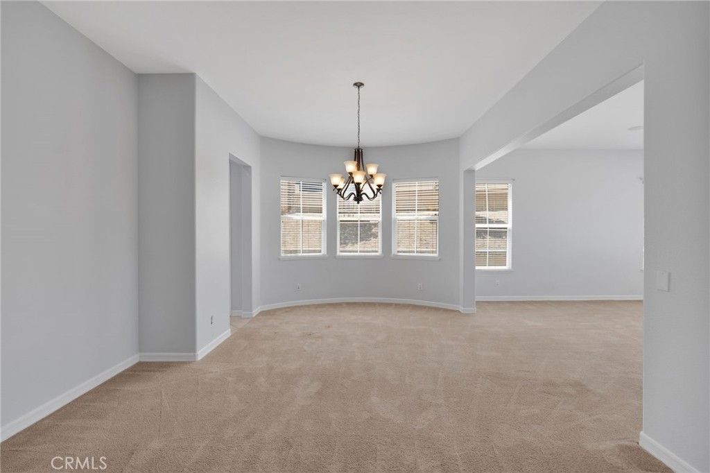Chandelier, Empty room, Interior