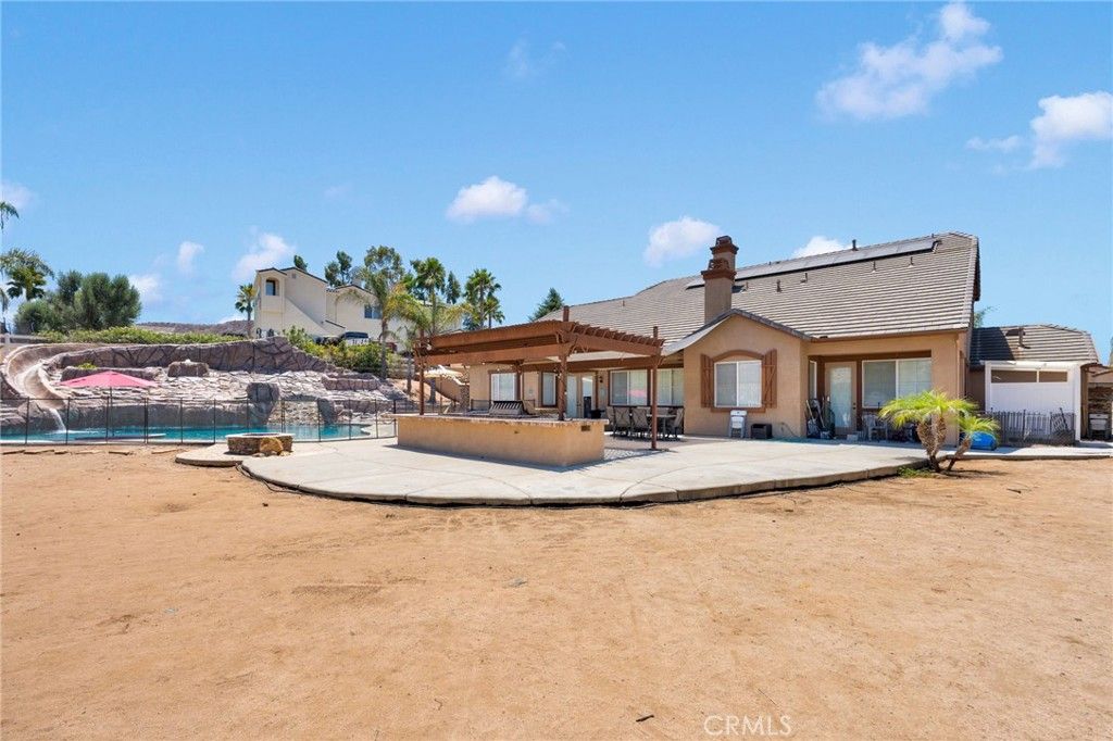 Backyard, Exterior, Pool, Solar Panels