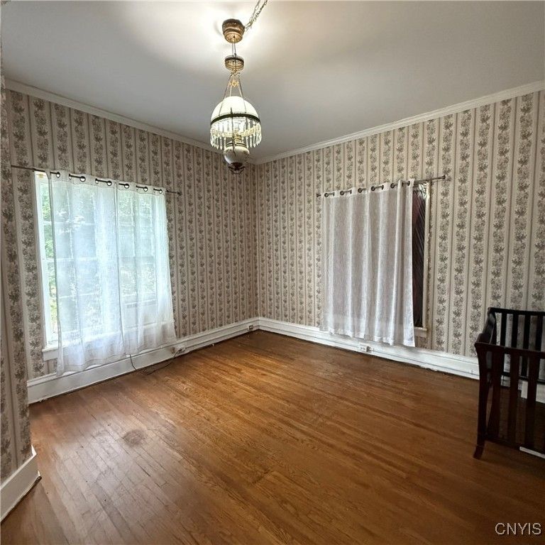 Empty room, Interior, Wood Texture Flooring