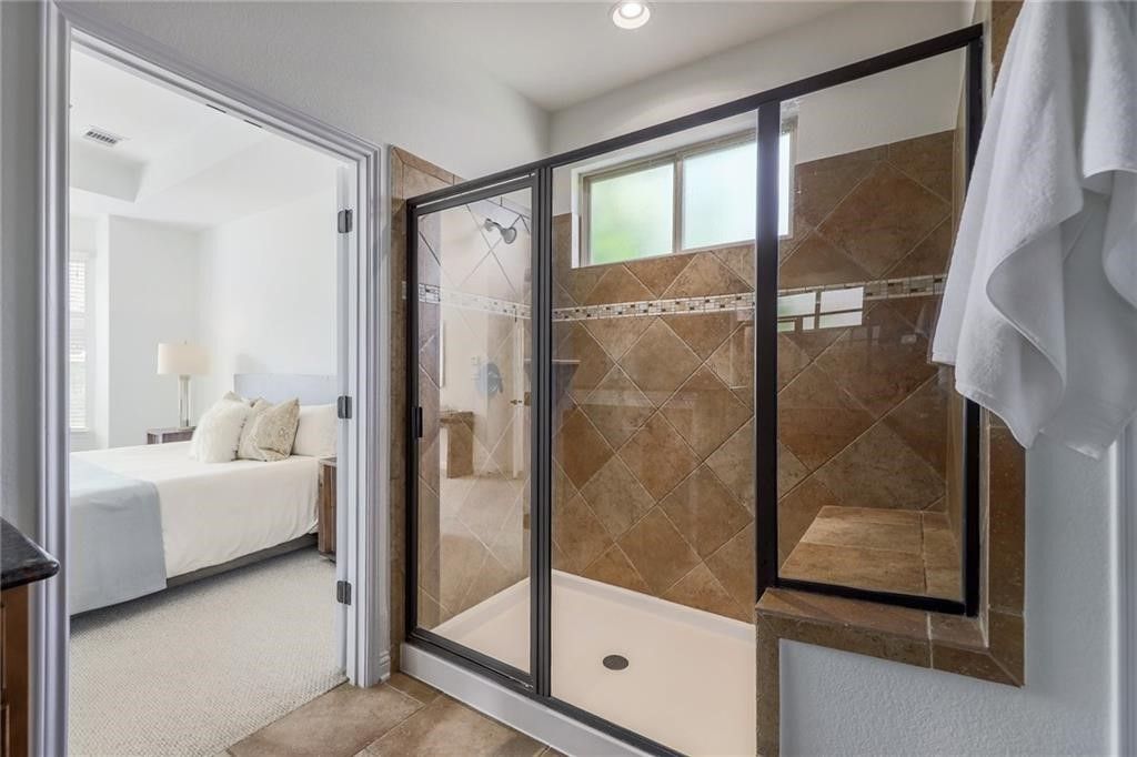 Bathroom, Bedroom, Glass Shower, Interior, Recessed Lighting