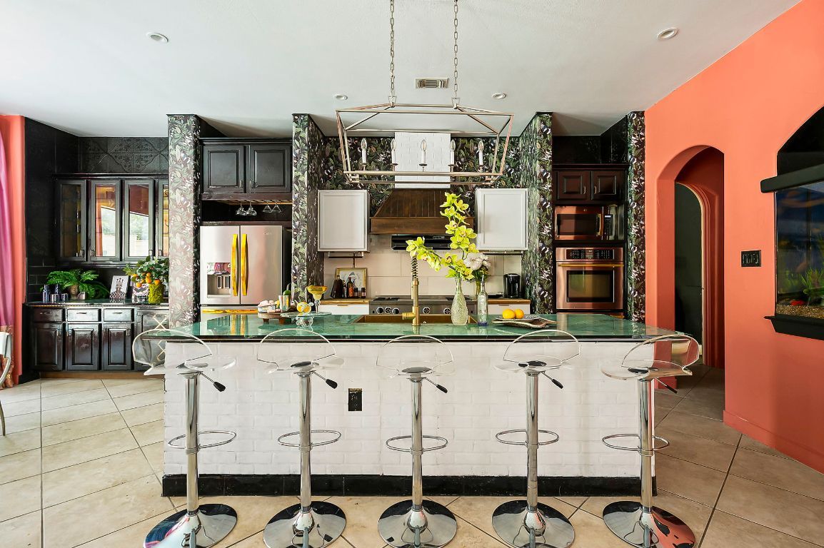 Interior, Kitchen, Pendant Lights, Recessed Lighting