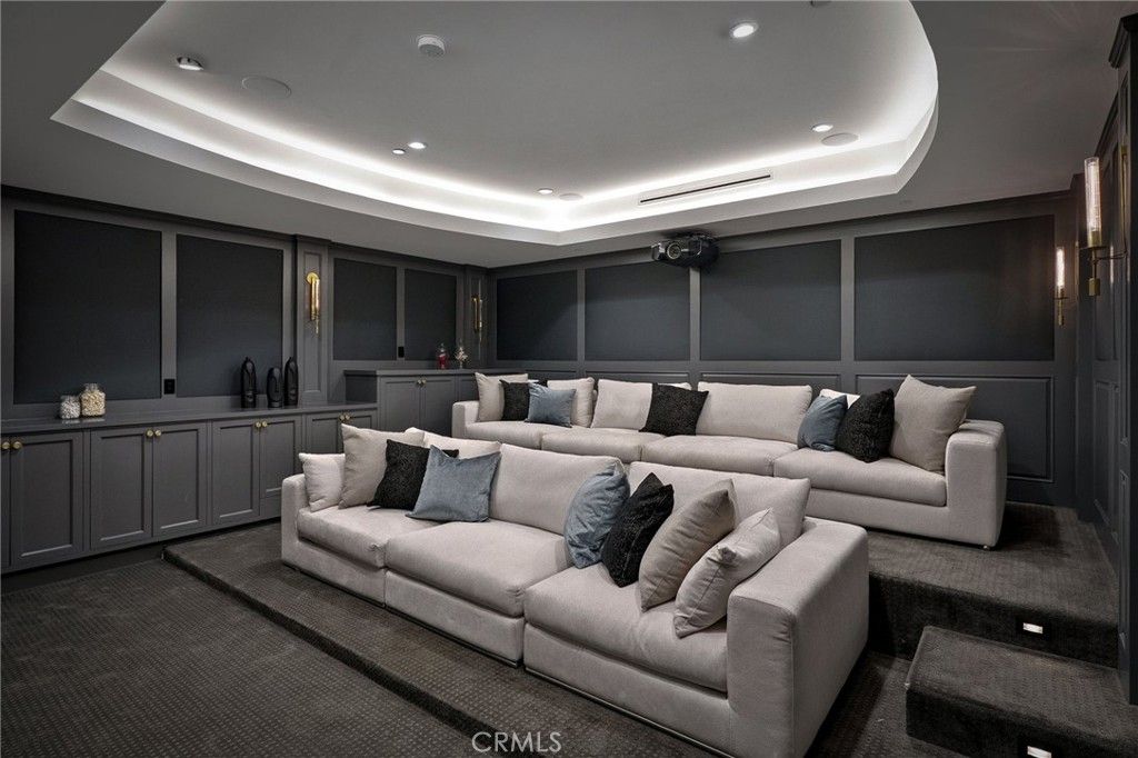 Interior, Recessed Lighting, Theatre Room
