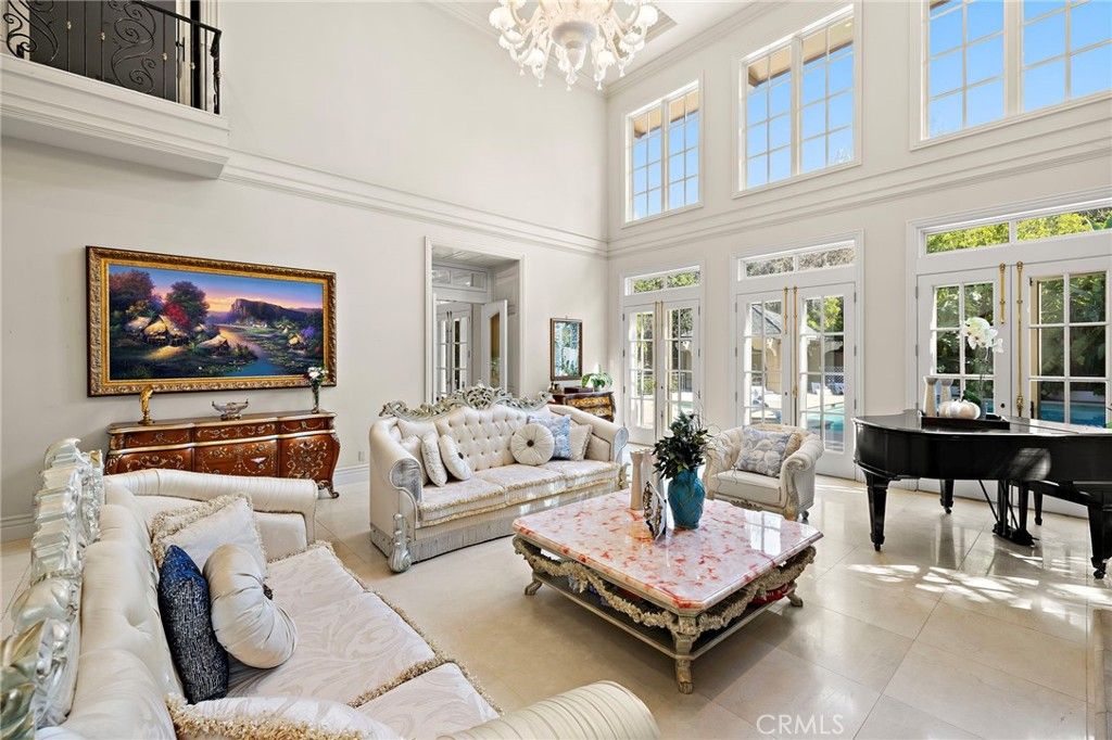 Chandelier, Interior, Living room, Piano