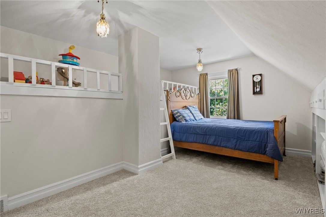 Bedroom, Interior, Pendant Lights