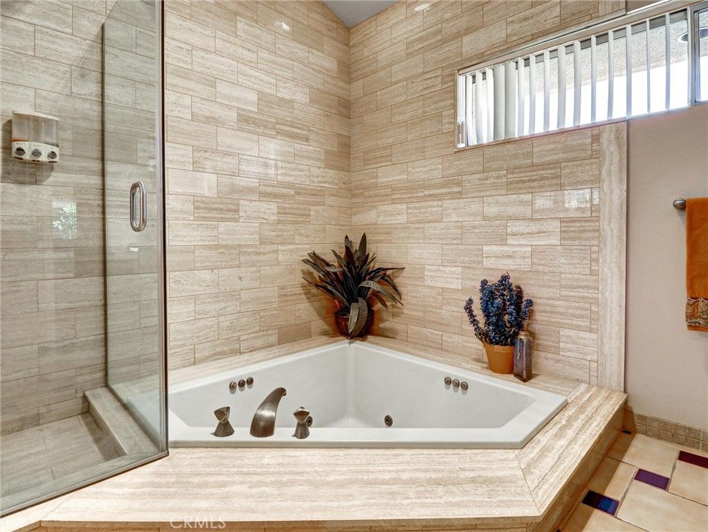 Bathroom, Glass Shower, Interior, Stone Walls