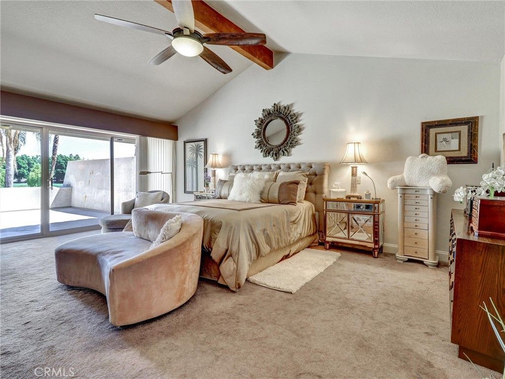Bedroom, Interior, Wooden Beams