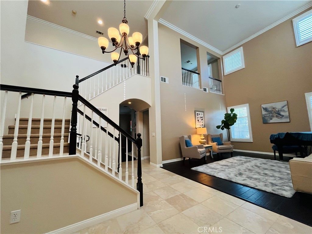 Chandelier, Interior, Living room, Recessed Lighting, Wood Texture Flooring