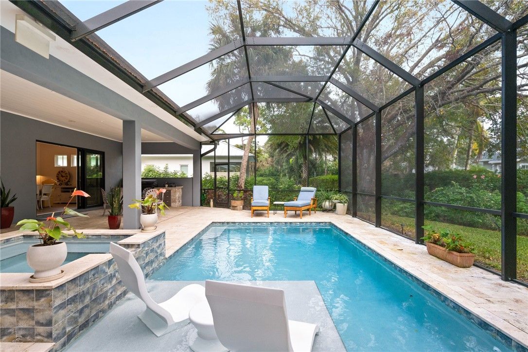 Glass Ceilings, Interior, Pool, Sun Room