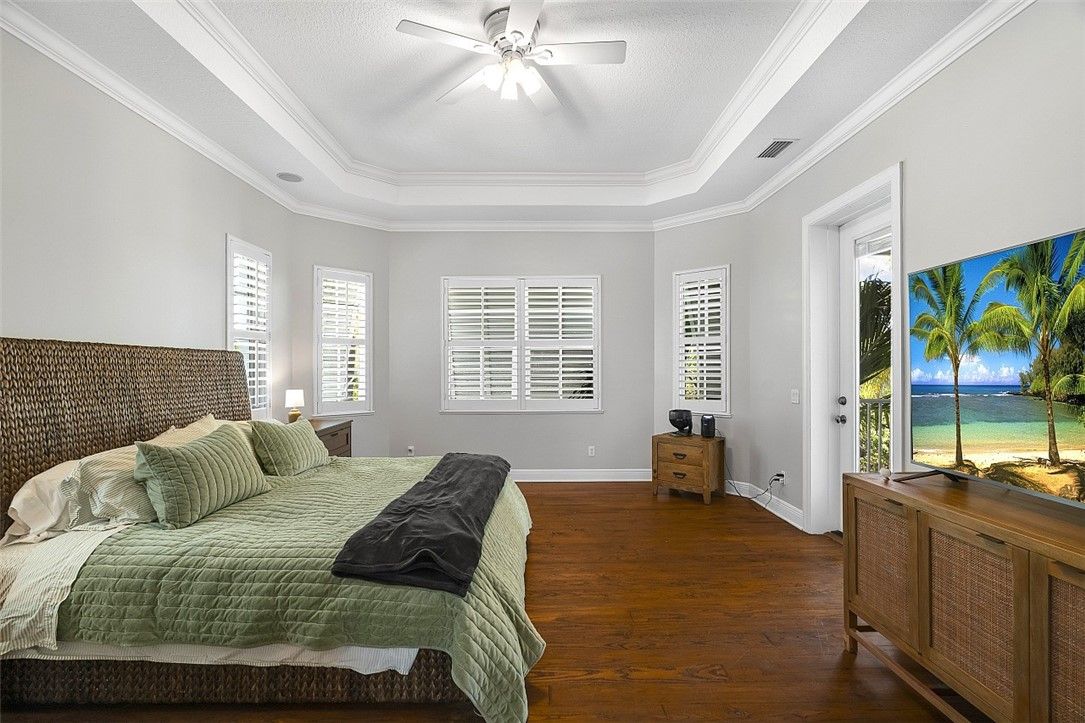 Bedroom, Interior, Water, Wood Texture Flooring