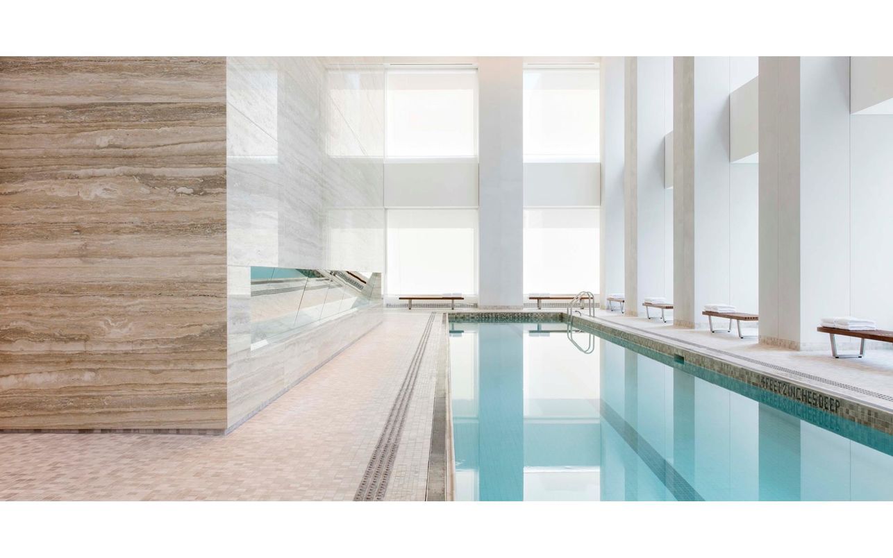 Interior, Pool, Wooden Walls
