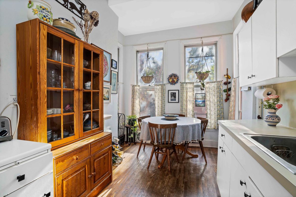 Dining room, Interior, Wood Texture Flooring