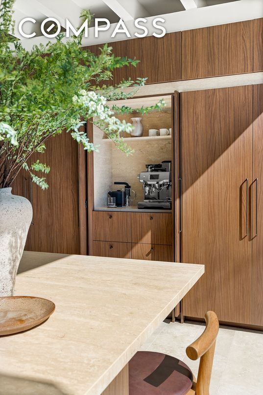 Interior, Kitchen, Wooden Walls